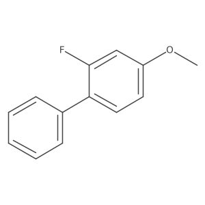 2-Fluoro-4-methoxybiphenyl Structure
