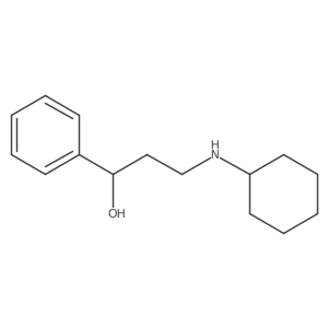I+/--[2-(Cyclohexylamino)ethyl]benzenemethanol结构式