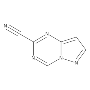 Pyrazolo[1,5-a]-1,3,5-triazine-2-carbonitrile结构式