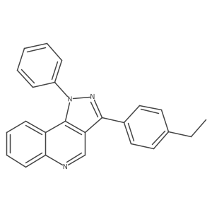 3-(4-ethylphenyl)-1-phenyl-1H-pyrazolo[4,3-c]quinoline Structure