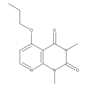 1,3-dimethyl-5-propoxypyrido[2,3-d]pyrimidine-2,4(1H,3H)-dione Structure