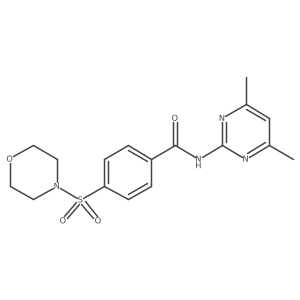 N-(4,6-dimethylpyrimidin-2-yl)-4-(morpholin-4-ylsulfonyl)benzamide Structure