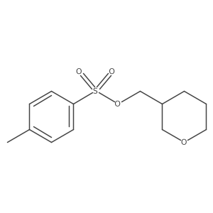 (tetrahydro-2H-pyran-3-yl)methyl 4-methylbenzenesulfonate结构式