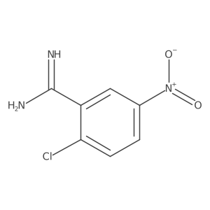 2-Chloro-5-nitrobenzimidamide Structure