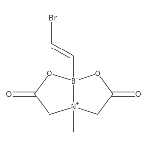 (E)-2-(2-Bromovinyl)-6-methyl-1,3,6,2-dioxazaborocane-4,8-dione Structure