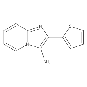 Nc1c(-c2cccs2)nc2ccccn12结构式