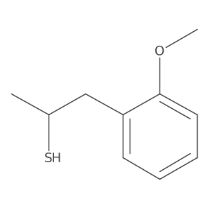 1-(2-Methoxyphenyl)propane-2-thiol结构式
