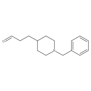 1-(Phenylmethyl)-4-piperidinepropanal结构式