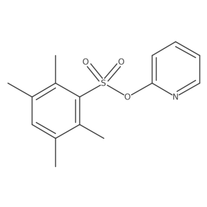 2-Pyridyl 2,3,5,6-tetramethylbenzenesulfonate结构式