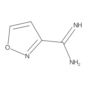 1,2-Oxazole-3-carboximidamide结构式