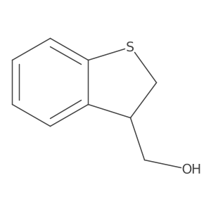 (2,3-Dihydro-1-benzothiophen-3-yl)methanol Structure