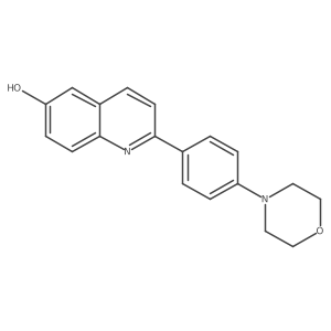 2-(4-Morpholin-4-ylphenyl)quinolin-6-ol Structure