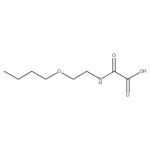 [(2-Butoxyethyl)carbamoyl]formic acid Structure