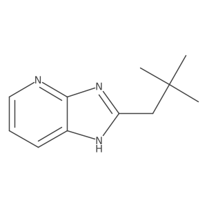2-Neopentyl-3H-imidazo[4,5-b]pyridine Structure
