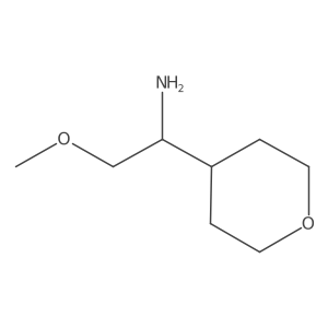2-Methoxy-1-(oxan-4-yl)ethan-1-amine Structure