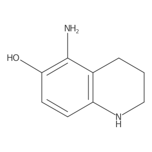 5-Amino-1,2,3,4-tetrahydroquinolin-6-ol Structure