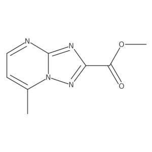 Methyl 7-methyl[1,2,4]triazolo[1,5-a]pyrimidine-2-carboxylate Structure