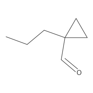 1-Propylcyclopropane-1-carbaldehyde Structure