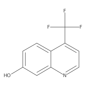7-Hydroxy-4-(trifluoromethyl)quinoline Structure