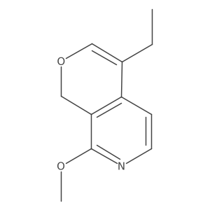 4-ethyl-8-methoxy-1H-pyrano[3,4-c]pyridine Structure