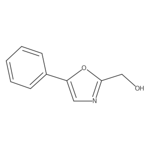 (5-Phenyl-1,3-oxazol-2-yl)methanol Structure