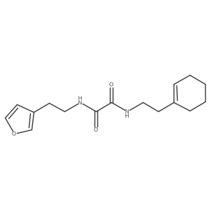 N1-(2-(cyclohex-1-en-1-yl)ethyl)-N2-(2-(furan-3-yl)ethyl)oxalamide Structure