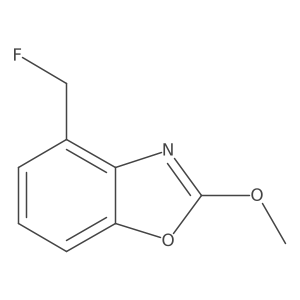 4-(Fluoromethyl)-2-methoxybenzo[d]oxazole结构式