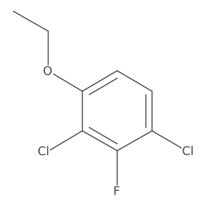 1,3-Dichloro-4-ethoxy-2-fluorobenzene结构式