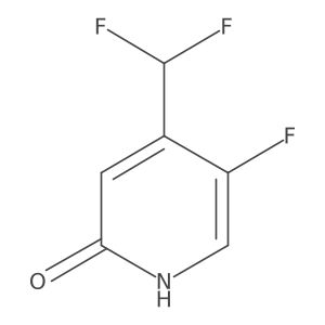 4-(Difluoromethyl)-5-fluoropyridin-2-ol Structure