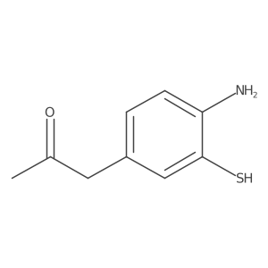 1-(4-Amino-3-mercaptophenyl)propan-2-one Structure