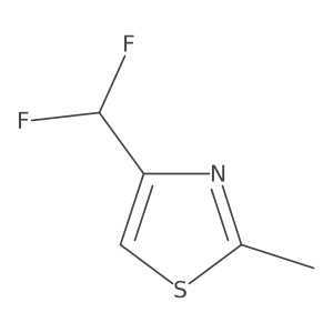 4-(Difluoromethyl)-2-methyl-thiazole Structure
