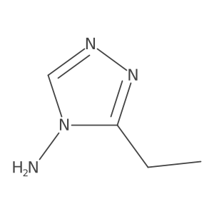 3-Ethyl-4h-1,2,4-triazol-4-amine结构式