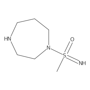 (1,4-Diazepan-1-yl)(imino)methyl-lambda6-sulfanone Structure