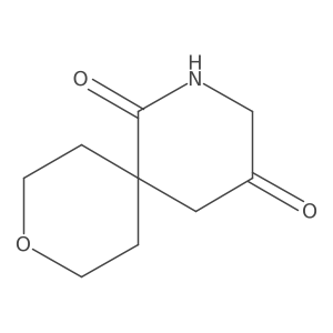 9-Oxa-2-azaspiro[5.5]undecane-1,4-dione Structure