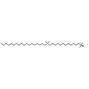 (12-Dodecylphosphonic acid)-N,N-dimethyl-N-octadecyl ammonium bromide Structure