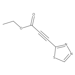 Ethyl 3-(1,3,4-thiadiazol-2-yl)prop-2-ynoate Structure