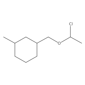 1-[(1-Chloroethoxy)methyl]-3-methylcyclohexane结构式