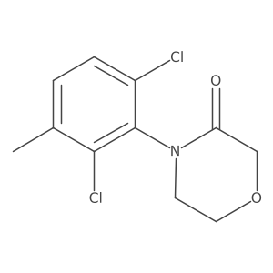 4-(2,6-Dichloro-3-methylphenyl)morpholin-3-one Structure