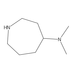 (S)-N,N-Dimethylazepan-4-amine Structure
