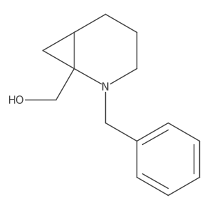 [(1S,6R)-2-Benzyl-2-azabicyclo[4.1.0]heptan-1-yl]methanol Structure