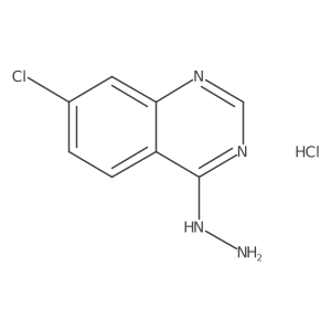 (7-Chloroquinazolin-4-yl)hydrazine;hydrochloride Structure