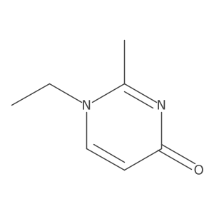 1-Ethyl-2-methylpyrimidin-4-one结构式