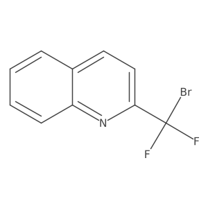 2-(Bromodifluoromethyl)quinoline结构式