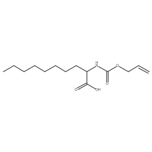 2-{[(Prop-2-en-1-yloxy)carbonyl]amino}decanoic acid结构式