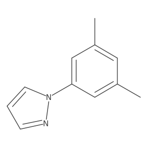 1-(3,5-Dimethylphenyl)-1H-pyrazole结构式