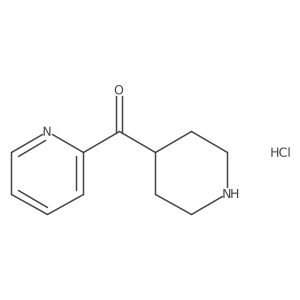 Piperidin-4-yl(pyridin-2-yl)methanone hydrochloride Structure