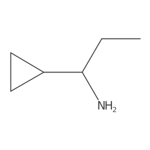 (R)-1-cyclopropyl-propylamine结构式