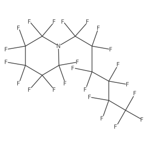 Perfluoro(N-hexylpiperidine)结构式