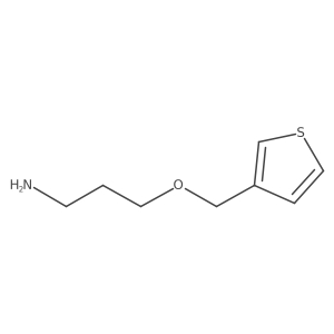 3-(3-Thienylmethoxy)-1-propanamine Structure