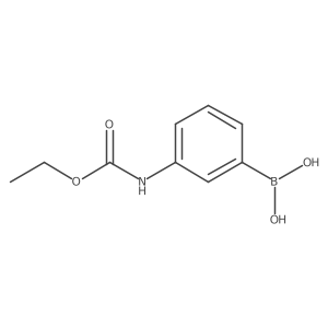 3-(Ethoxycarbonylamino)phenylboronic acid Structure